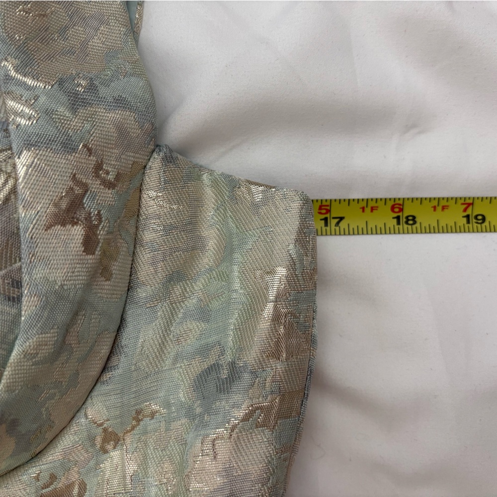 By Camilla Limited EditionGeorgina Dress, Large, EUC, Blue, Cream, Gold Metallic - Picture 12 of 16